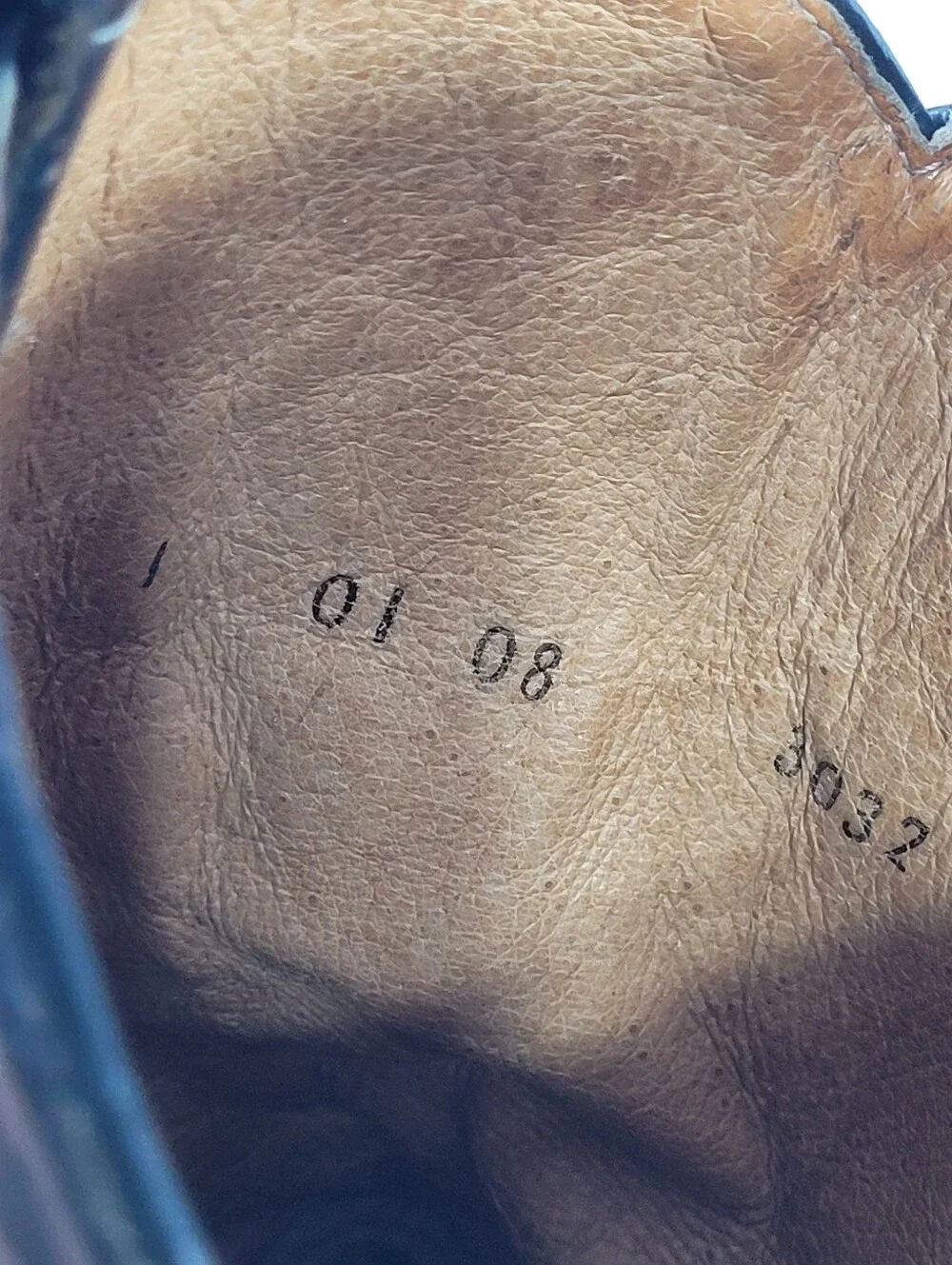 Tres Garcia Black Leather Cowboy Western Roper Boots Mens Size 6.5 Vtg Mex 25.5